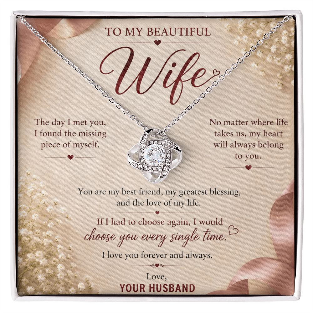 Love Knot Necklace — The Gift She'll Never Forget